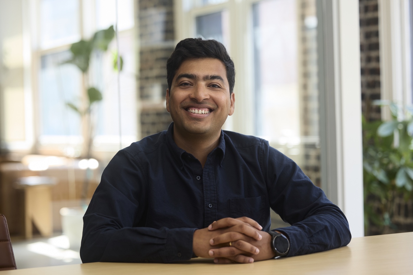Portrait of Abhay Mitra